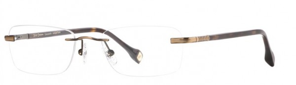 Hickey Freeman Wall Street Eyeglasses, Antique Gold