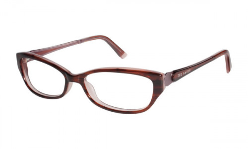 Ted Baker B858 Eyeglasses, Brown Demi/Pink (BRN)