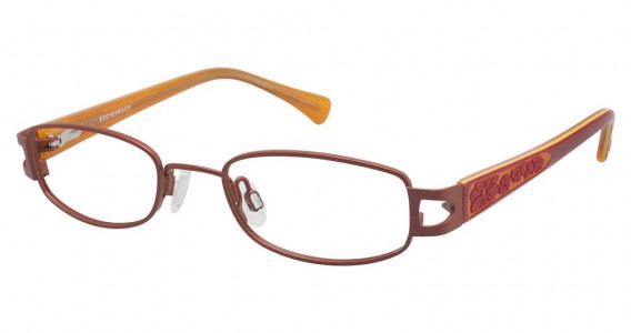 O!O 830020 Eyeglasses, ORANGE W/ORG TEMPLE (80)