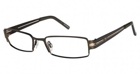 Humphrey's 582111 Eyeglasses, M.Green/M. LT Gold (60)