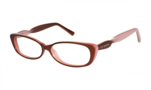 Ted Baker B860 Eyeglasses, Brown/Peach (BRN)