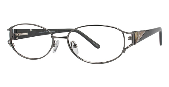 Alternatives Alt-39 Eyeglasses, 1 Charcoal