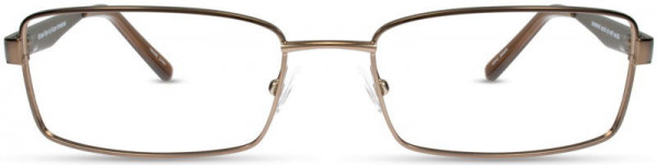 Michael Ryen MR-178 Eyeglasses, 1 - Chocolate / Gunmetal