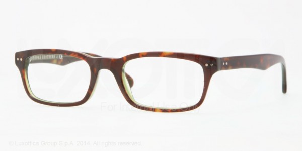 Brooks Brothers BB2003 Eyeglasses, 6044 GREEN/TORTOISE (HAVANA)