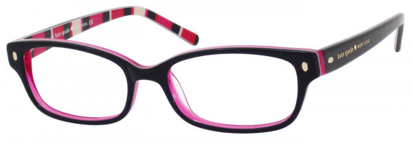 Kate Spade LUCYANN US Eyeglasses, 0X78 BLACKPINKSTRIPE