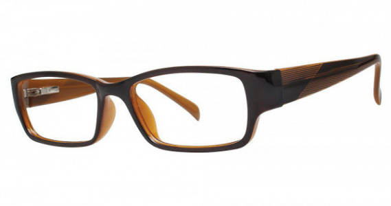 Modern Optical CONCERT Eyeglasses, Brown/Caramel