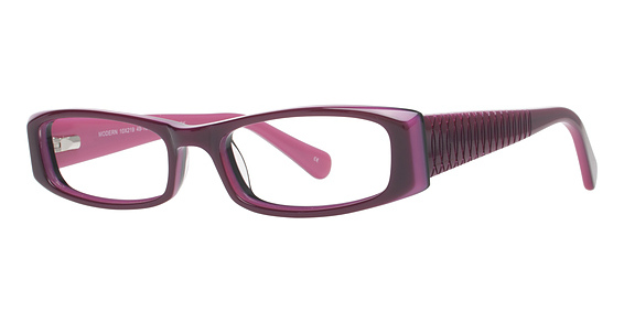 Fashiontabulous 10x219 Eyeglasses, Plum/Black