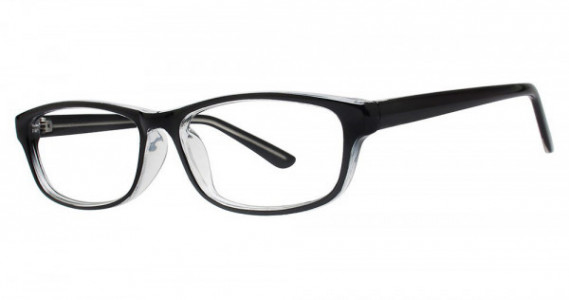 Modern Optical AWARD Eyeglasses, Black/Crystal
