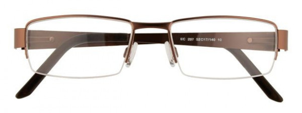 EasyClip EC207 Eyeglasses, 010 - Satin Brown