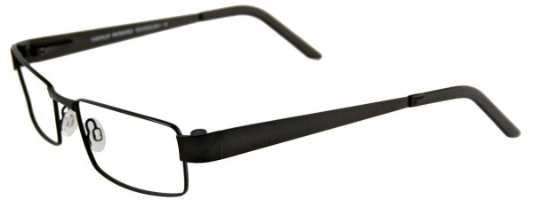 EasyClip EC208 Eyeglasses, MATT BLACK