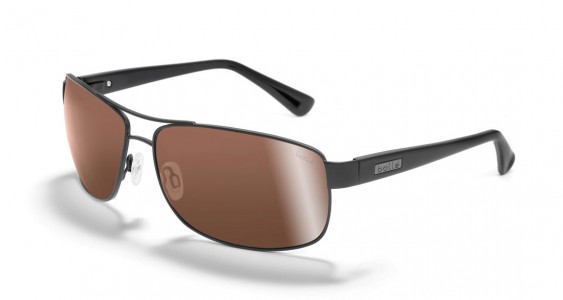 Bolle Lexington Sunglasses, Satin Black / Polarized AG-14
