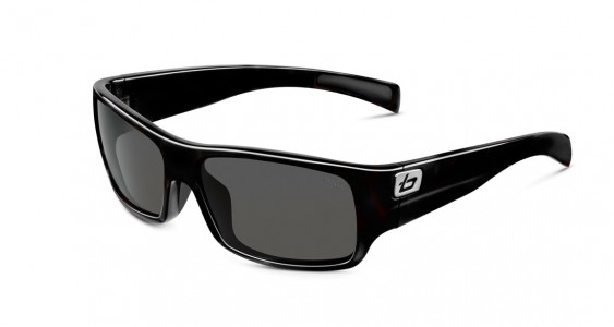 Bolle Oscar Sunglasses, Shiny Black / TNS