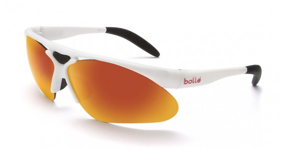 Bolle Parole Sunglasses, Shiny White / TNS Fire