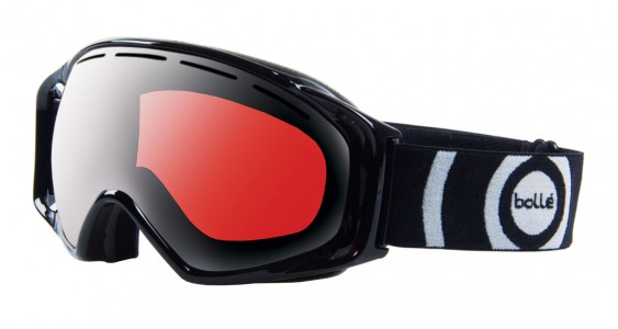 Bolle Gravity Sports Eyewear, Shiny Black Vermillon Gun