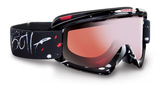 Bolle Nova Sports Eyewear, Shiny Black Vermillon Gun