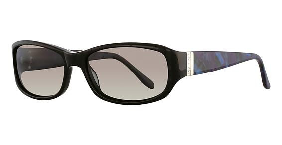 Vivian Morgan 8805 Sunglasses, Black/Sapphire