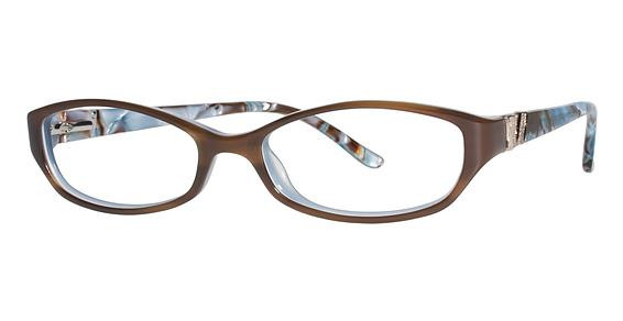 Vivian Morgan 8021 Eyeglasses, Brown/Turquoise