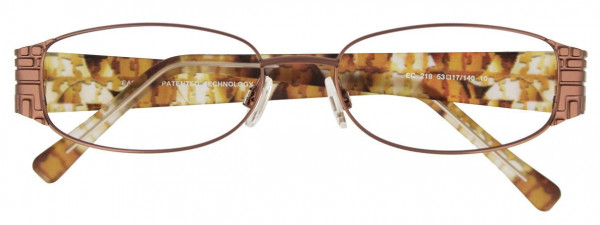 EasyClip EC218 Eyeglasses, 010 - Satin Brown
