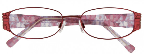 EasyClip EC218 Eyeglasses, 030 - Satin Red