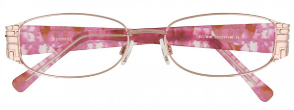 EasyClip EC218 Eyeglasses, 035 - Shiny Light Pink