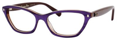 Christian Dior Dior 3225 Eyeglasses, 0WHW(00) Violet Mother Of Pearl / Brown