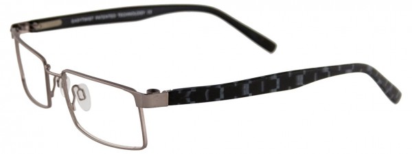 EasyTwist CT202 Eyeglasses, SATIN SILVER