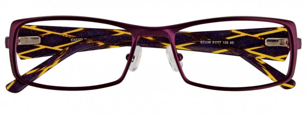 EasyClip EC236 Eyeglasses, 080 - Satin Purple