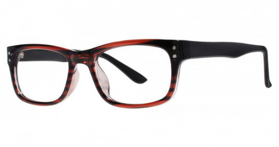 Modern Optical PRECISE Eyeglasses, Red