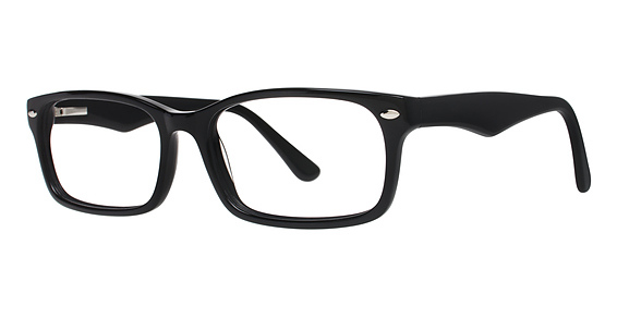 Big Mens Eyewear Club BIG TWIST Eyeglasses, Black