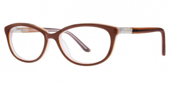 Modern Art A326 Eyeglasses, brown/lilac