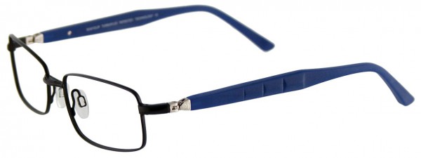 EasyClip EC239 Eyeglasses, SATIN BLACK