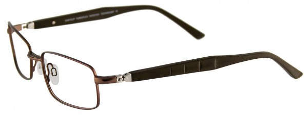 EasyClip EC239 Eyeglasses, SATIN BROWN
