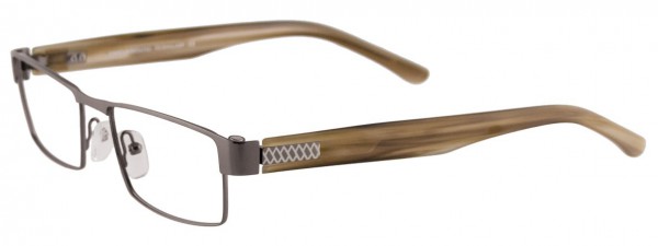 EasyClip EC232 Eyeglasses, SATIN GREY