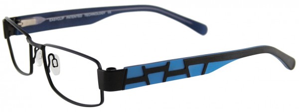 EasyClip EC238 Eyeglasses, SATIN BLACK