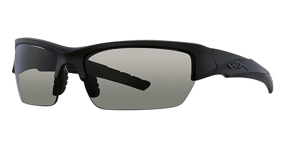 Wiley X WX VALOR Sunglasses, Matte Black (Grey)
