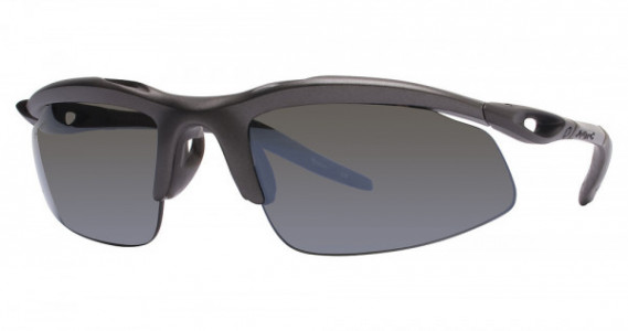 Switch Vision Performance Sun Headwall Swept Back Sunglasses, DBRZ Dark Bronze (True Color Grey Reflection Silver)