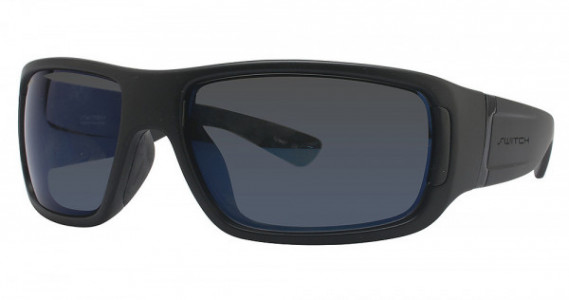 Switch Vision Performance Sun Lycan Sunglasses, MATTE BLACK Matte Black (Polarized True Color Grey Reflection Blue)