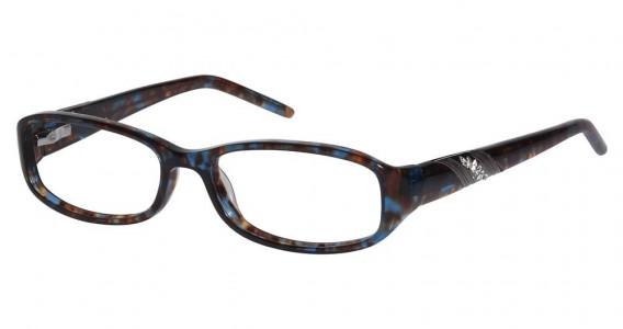 Tura 667 Eyeglasses, TORTOISE W/BLUE (TOR)