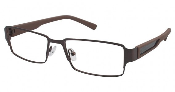 Tura T106 Eyeglasses, BROWN (BRN)