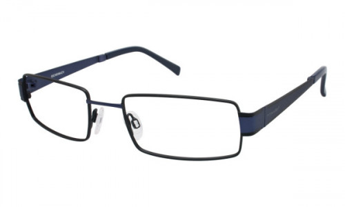 TITANflex 820596 Eyeglasses, Black/Blue - 10 (BLK)