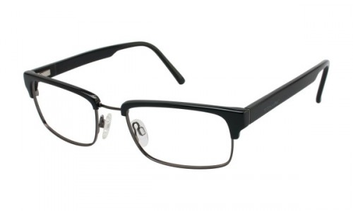 TITANflex 820597 Eyeglasses, Black/Gun - 30 (BKG)