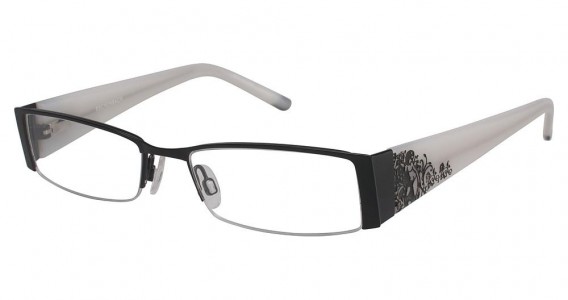 Humphrey's 582062 Eyeglasses, Black/White (10)
