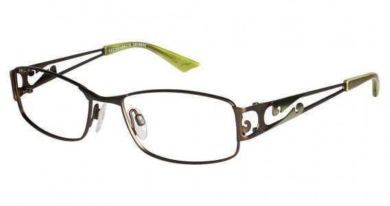 Brendel 902097 Eyeglasses, DARK BROWN/LIGHT GREEN (64)