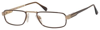 Safilo Design Lib_ 1321 Eyeglasses, 003R(00) Brown Gold
