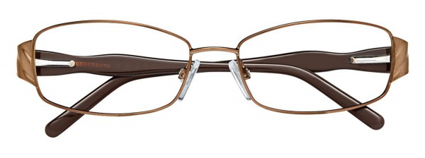 ClearVision ABIGAIL Eyeglasses, Brown