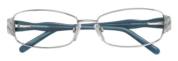 ClearVision ABIGAIL Eyeglasses, Silver