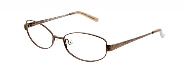ClearVision HILLARY Eyeglasses, Brown