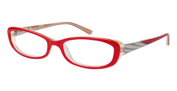 Kay Unger NY K543 Eyeglasses, RED Red