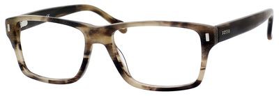 Fossil Stephen Eyeglasses, 0JXH(00) Brushed Horn