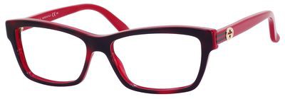 Gucci Gucci 3562 Eyeglasses, 0L9C(00) Havana Red